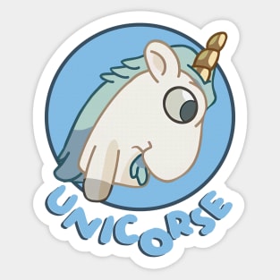 Unicorse Children Sticker